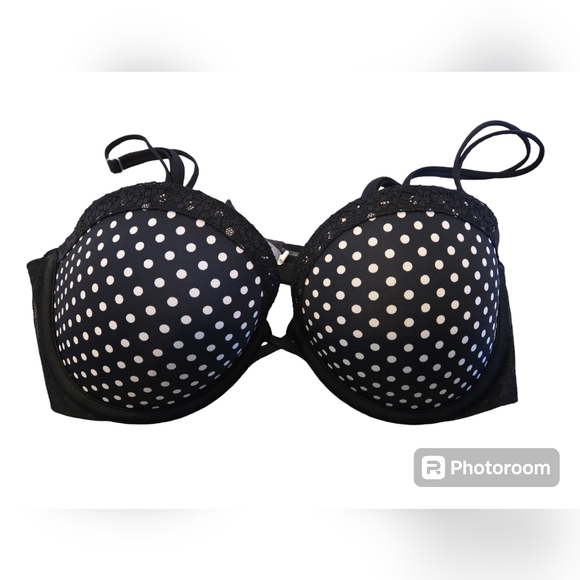 AERIE Polka Dot Push Up Bra - Picture 1 of 3
